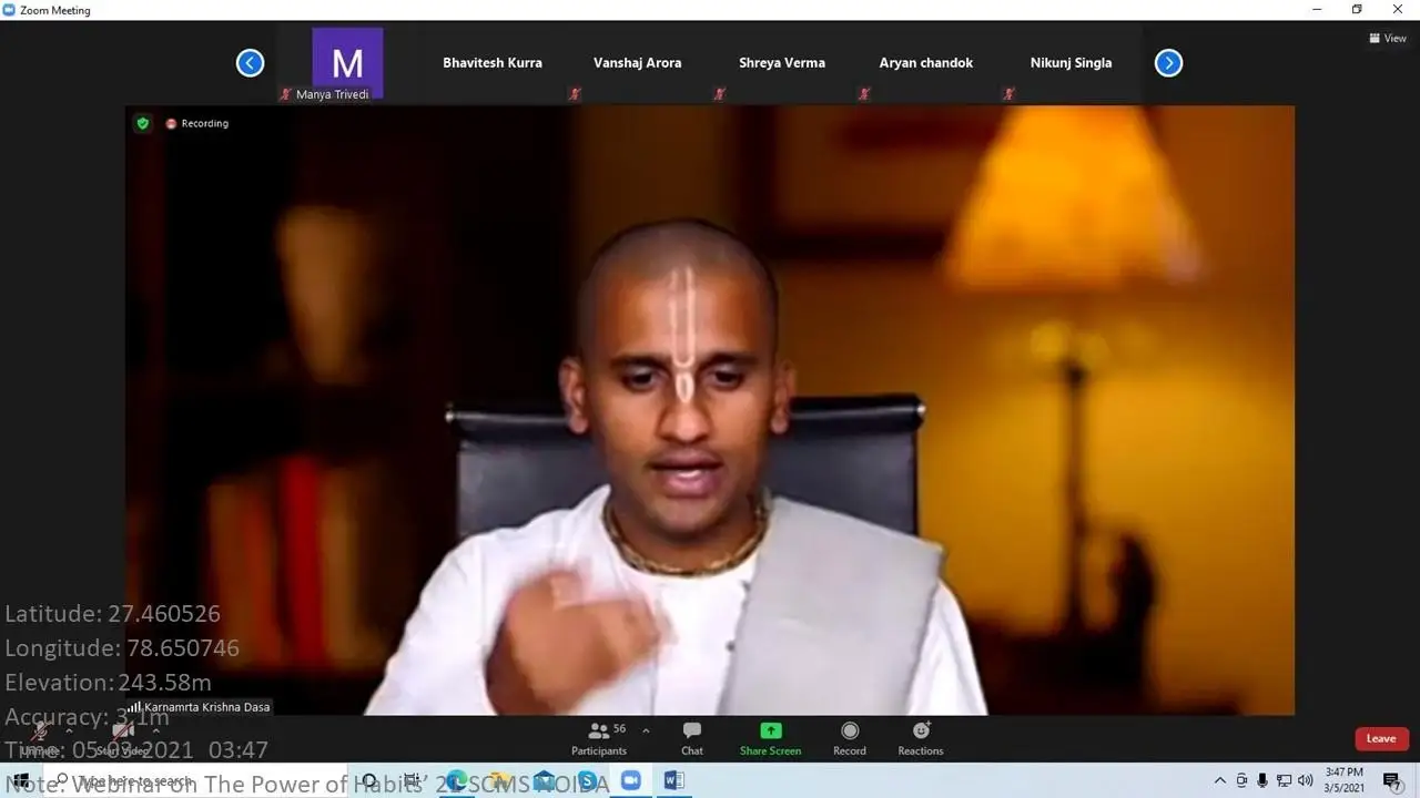 Medha Event at SCMS Noida